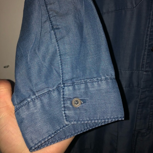 F21 light-weight denim washed jumpsuit - Picture 8 of 10